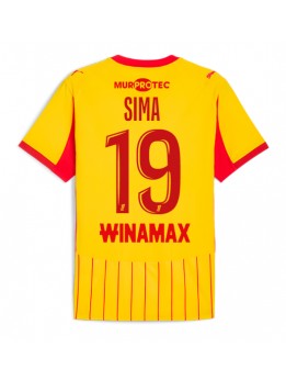 RC Lens Abdallah Sima #19 Domaci Dres 2025-26 Kratak Rukavima